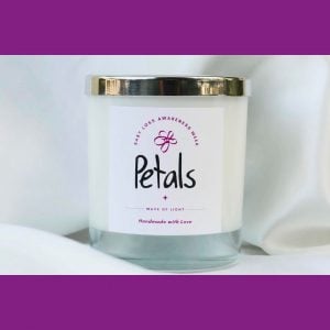 Petals Wave of Light Candle